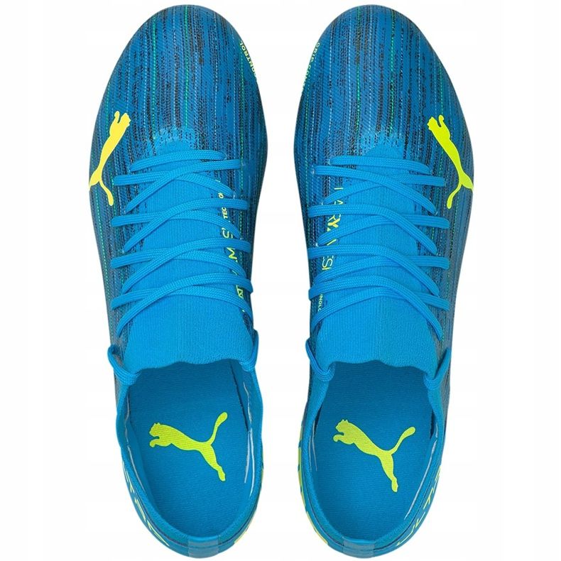 Botas de fútbol Puma Ultra 3.2 Fg Ag 106300 01 azul azul 1