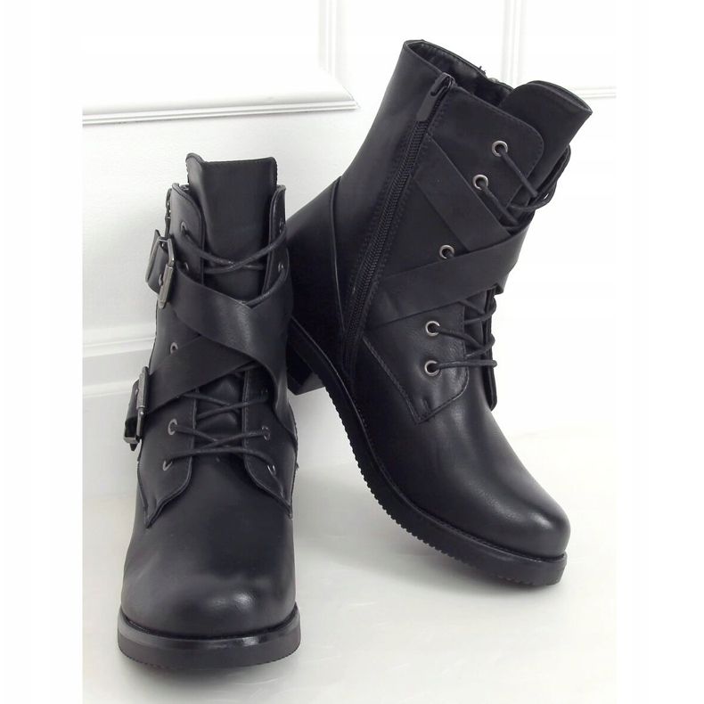 Botas militares negras 88041 Black negro 1