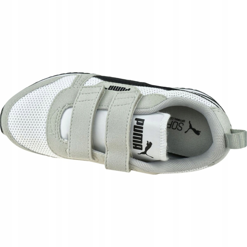Puma R78 V Ps Jr 373617 02 blanco negro gris 2