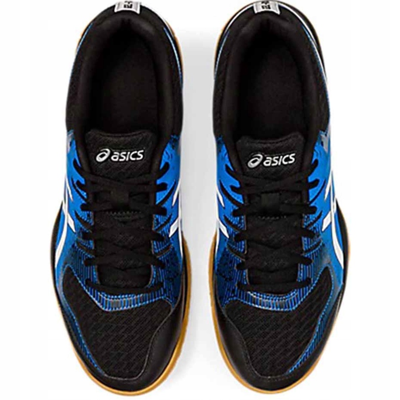 Zapatillas de voleibol Asics Gel-Rocket 9 para hombre azul-negro 1071A030 002 1