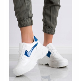 Kylie Zapatillas en la plataforma blanco 3