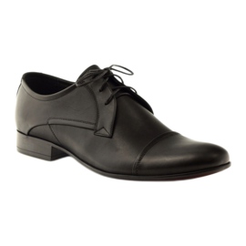 Zapatos de hombre clásicos Pilpol 1642 negro 1