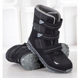SHELOVET Botas de nieve con velcro negro 1 SHELOVET Botas de nieve con velcro negro 1