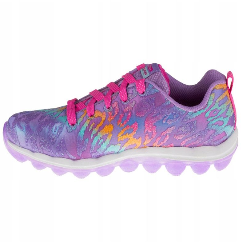 Zapatillas Skechers Skech-Air-Wild Jumpz Jr 84555L-LVMT violeta rosado multicolor 1