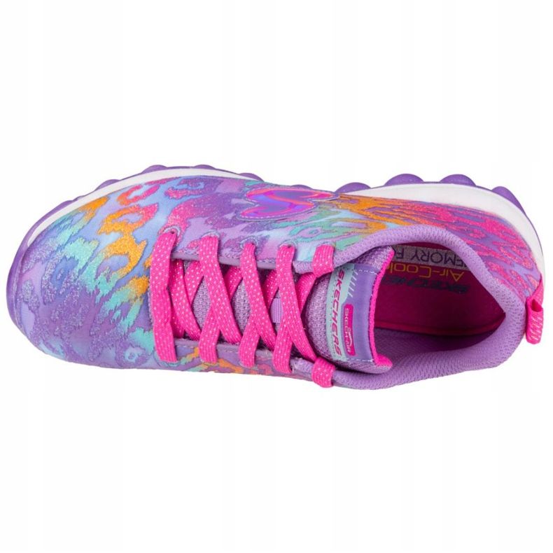 Zapatillas Skechers Skech-Air-Wild Jumpz Jr 84555L-LVMT púrpura rosa multicolor 2