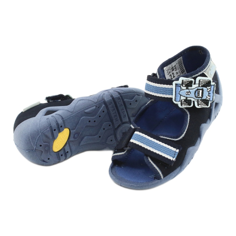 Zapatillas befado sandalias calzado infantil 250P065 azul marino azul 3