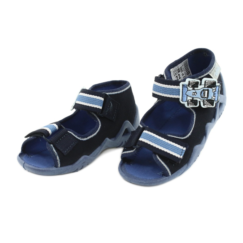 Zapatillas befado sandalias calzado infantil 250P065 azul marino azul 2