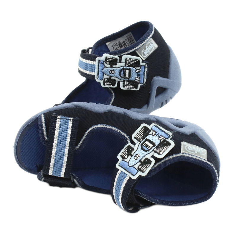 Zapatillas befado sandalias calzado infantil 250P065 azul marino azul 4