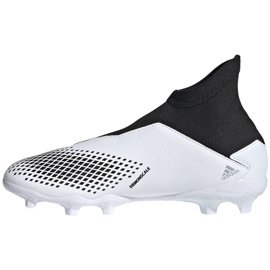 Botas de fútbol adidas Predator 20.3 Ll Fg Jr FW9212 blanco blanco 1