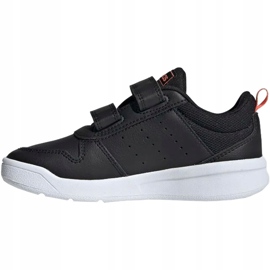Zapatillas adidas Tensaur C para niños negras y naranjas EF1099 negro 2