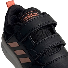 Zapatillas adidas Tensaur C para niños negras y naranjas EF1099 negro 3