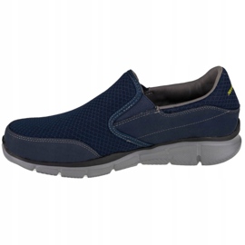 Zapatillas Skechers Equalizer M 51361-NVGY azul marino 1