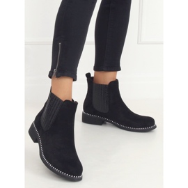 Botines Chelsea negros, ante negro HQ231 Negro 2