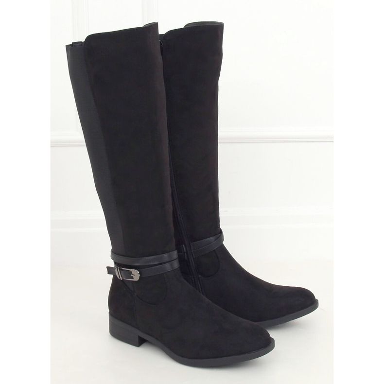 Botas de mujer negras BJ1539-KB Black negro 1 Botas de mujer negras BJ1539-KB Black negro 1