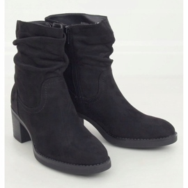 Botas negras de tacón 6341 Black negro 3