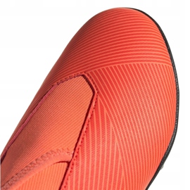 Botas de fútbol adidas Nemeziz 19.3 Ll Tf Jr EH0489 multicolor naranja 3