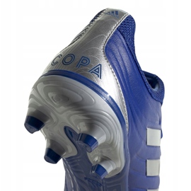 Botas de fútbol adidas Copa 20.3 Fg M EH1500 azul, plata azul 4