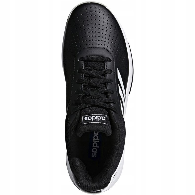 Zapatillas de hombre adidas Country Smash negras y blancas F36717 blanco negro 1