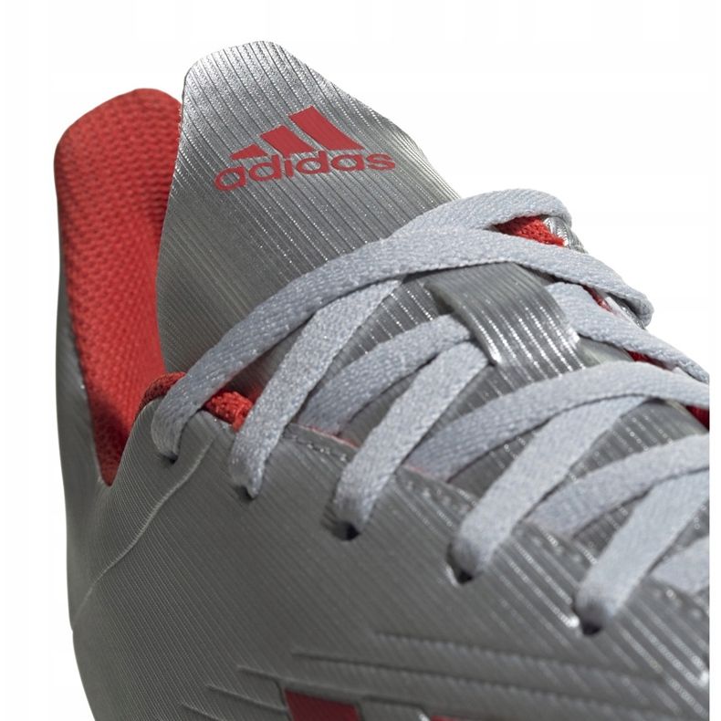 Botas de fútbol adidas X 19.4 FxG plateadas F35379 plata 1