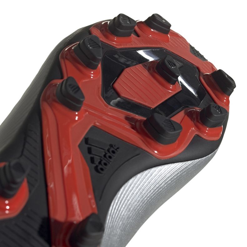 Botas de fútbol adidas X 19.4 FxG plateadas F35379 plata 2