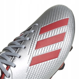 Botas de fútbol adidas X 19.4 FxG plateadas F35379 plata 4