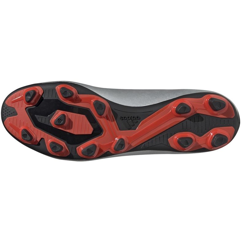 Botas de fútbol adidas X 19.4 FxG plateadas F35379 plata 6