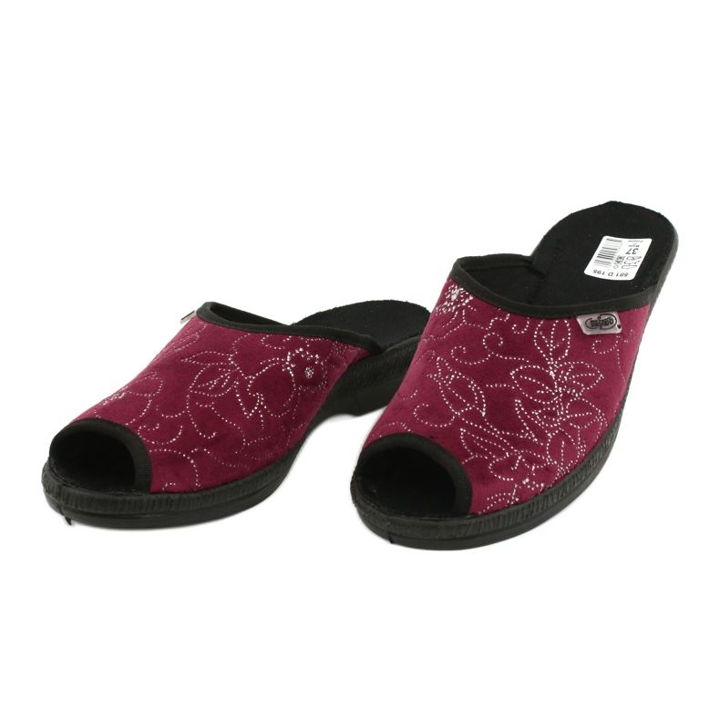 Zapatos de mujer befado pu 581D195 negro rojo multicolor 3