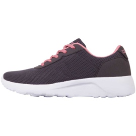 Zapatillas de mujer Kappa Tunes W gris-rosa 242195W 1672 rosado 2