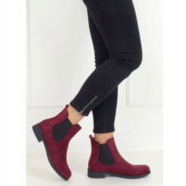 Botas clásicas burdeos para mujer MR-9 Wine rojo 1