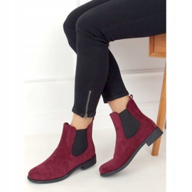 Botas clásicas burdeos para mujer MR-9 Wine rojo 2