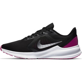 Zapatillas mujer Nike Downshifter 10 negras y rosas CI9984 004 negro rosado 7