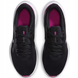 Zapatillas mujer Nike Downshifter 10 negras y rosas CI9984 004 negro rosado 4