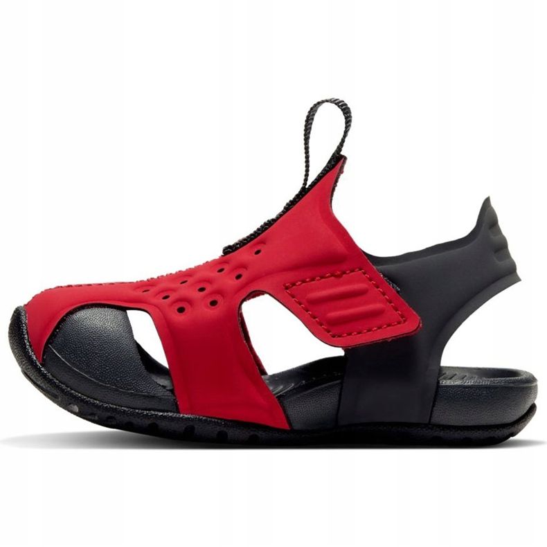 Nike Sunray Protect 2 sandalias para niños rojo 943827603 negro 1
