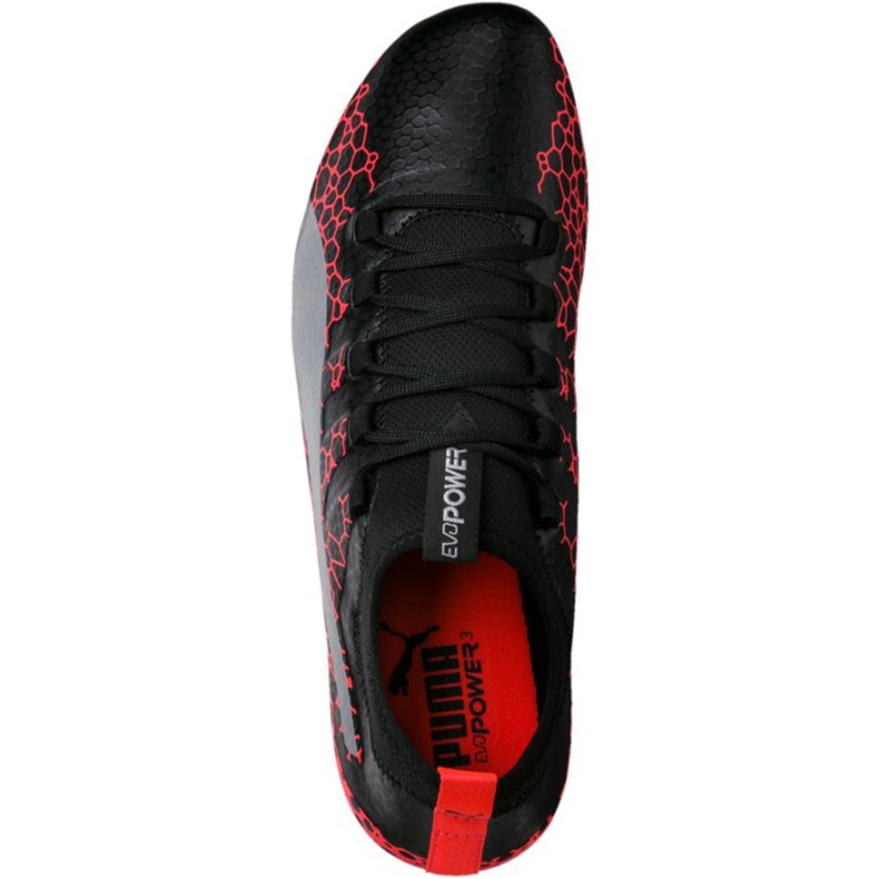 Zapatillas de fútbol Puma Evopower Vigor 3 Graphic Fg 104198 01 rojo 1