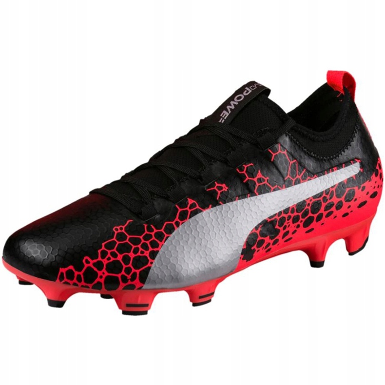 Zapatillas de fútbol Puma Evopower Vigor 3 Graphic Fg 104198 01 rojo 2