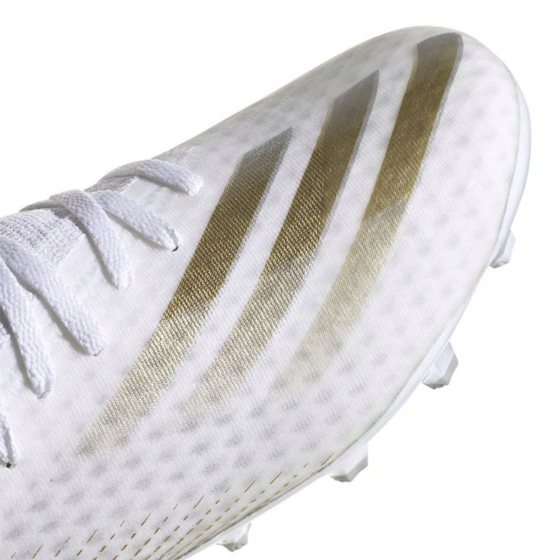 Botas de fútbol adidas X Ghosted.3 Mg M FW3543 oro blanco dorado 2