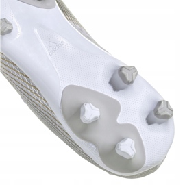 Botas de fútbol adidas X Ghosted.3 Mg M FW3543 oro blanco dorado 3