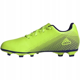 Botas de fútbol Adidas X Ghosted.4 FxG Jr EG8220 verde verde 2 Botas de fútbol Adidas X Ghosted.4 FxG Jr EG8220 verde verde 2