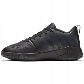 Zapatillas Nike Team Hustle Quick 2 negras para niños AT5298 001 negro negro 2