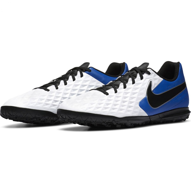 Botas de fútbol Nike Tiempo Legend 8 Club Tf M AT6109 104 negro, azul, blanco blanco 1