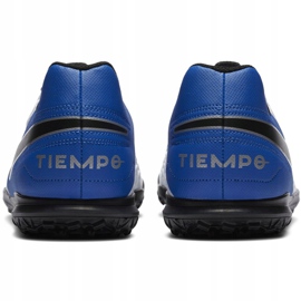 Botas de fútbol Nike Tiempo Legend 8 Club Tf M AT6109 104 negro, azul, blanco blanco 6