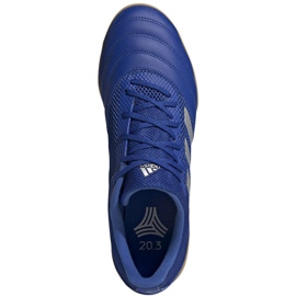 Botas de fútbol adidas Copa 20.3 In Sala M EH1492 azul plateado azul 1