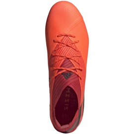 Botas de fútbol adidas Nemeziz 19.1 Fg M EH0770 multicolor naranja 1