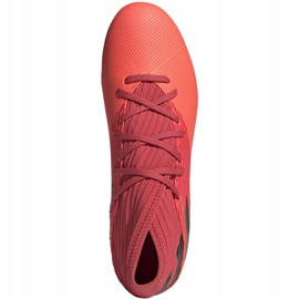 Botas de fútbol adidas Nemeziz 19.3 Fg M EH0300 multicolor naranja 1