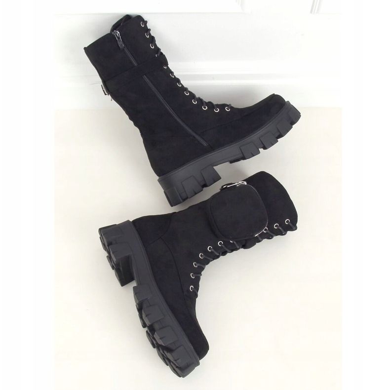 Botas negras con bolso NC1111 Black negro 1