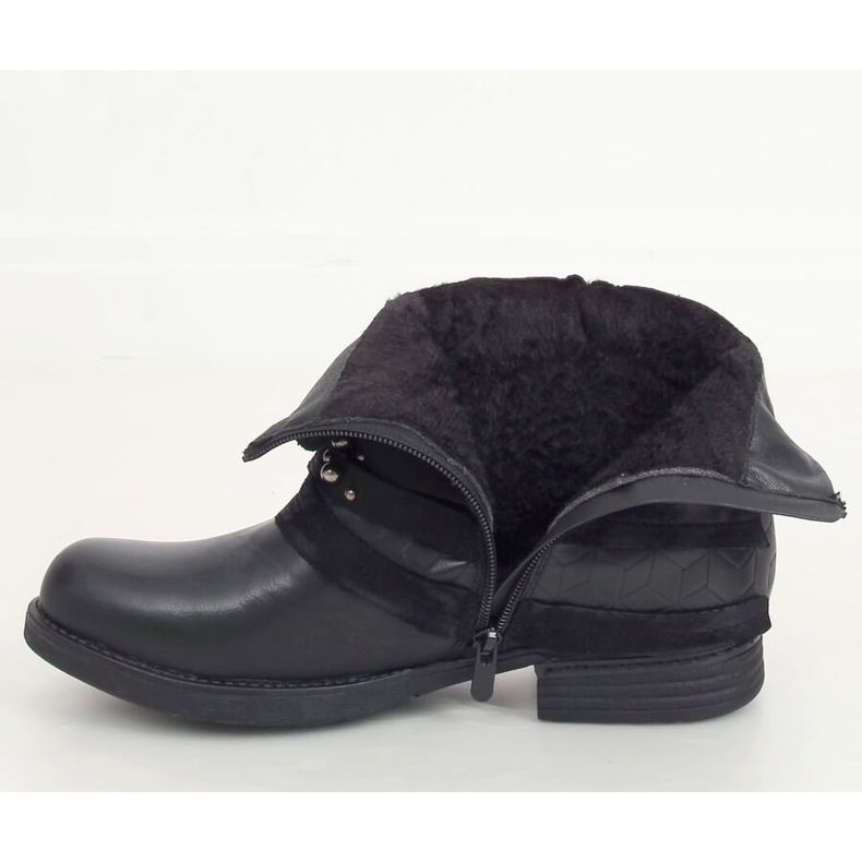 Botas de mujer negras BZ66016-KB Black negro 2 Botas de mujer negras BZ66016-KB Black negro 2