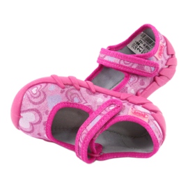 Calzado infantil befado 109P162 rosa plata 5