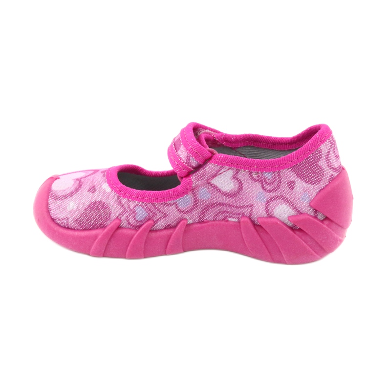 Calzado infantil befado 109P162 rosa plata 2
