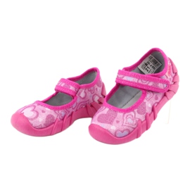 Calzado infantil befado 109P162 rosa plata 3