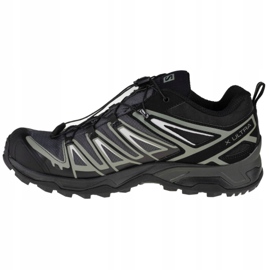Zapatillas Salomon X Ultra 3 Gtx M 411684 negro gris 1